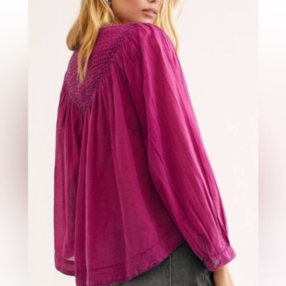 We The Free Cool Meadow Boho Shirt - Picture 3 of 15